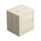 Galano Comodino Moderno Alto a 2 Cassetti 48 L 41,4 P 51,6 A