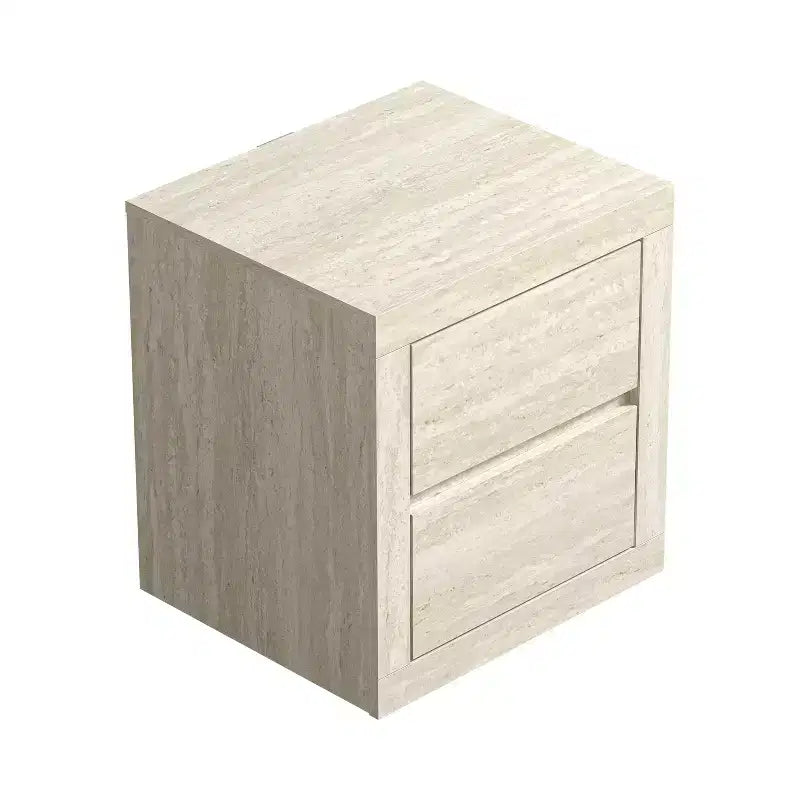 Galano Comodino Moderno Alto a 2 Cassetti 48 L 41,4 P 51,6 A