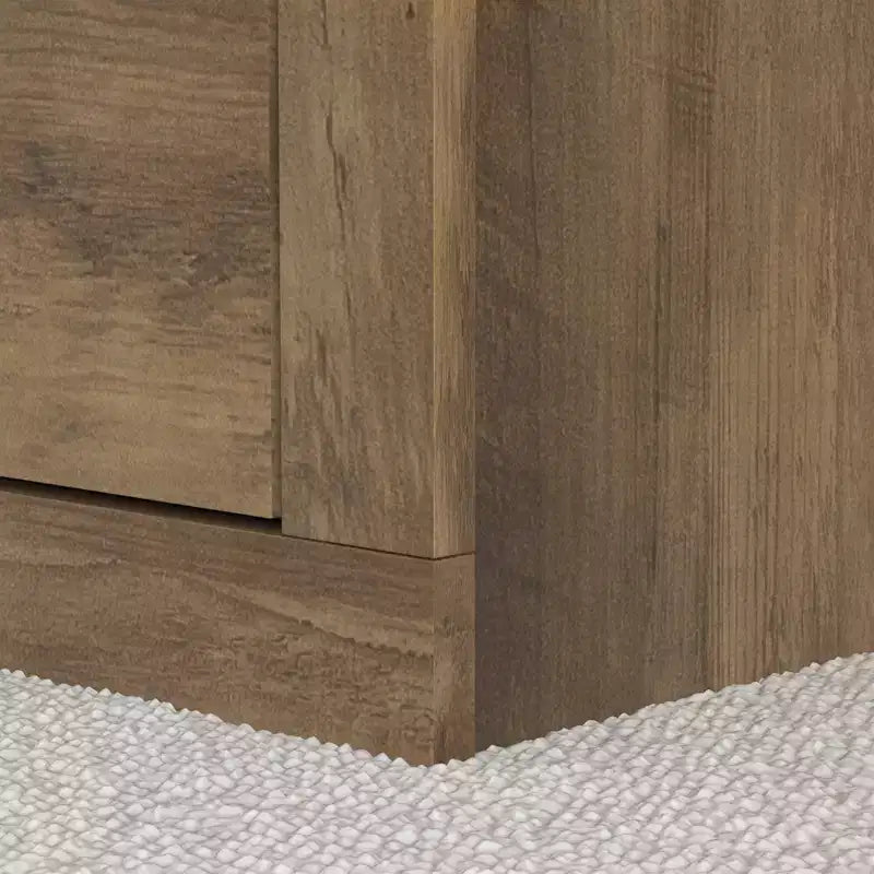 Galano Comodino Moderno Alto a 2 Cassetti 48 L 41,4 P 51,6 A