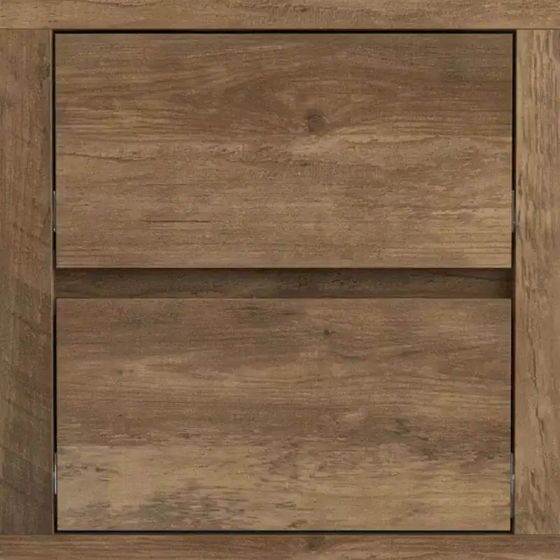 Galano Comodino Moderno Alto a 2 Cassetti 48 L 41,4 P 51,6 A