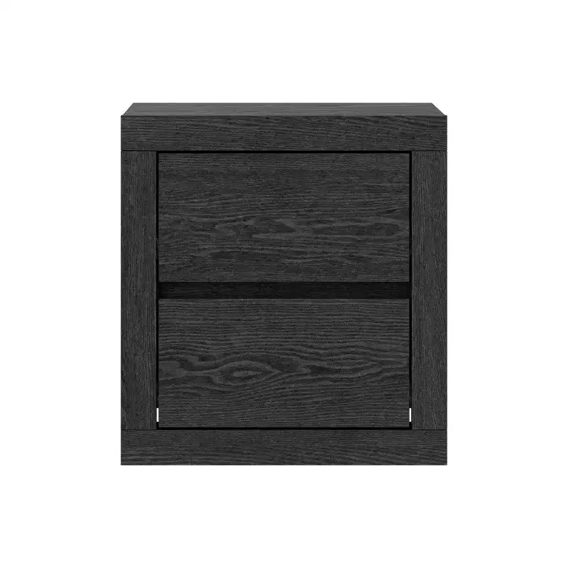 Galano Comodino Moderno Alto a 2 Cassetti 48 L 41,4 P 51,6 A