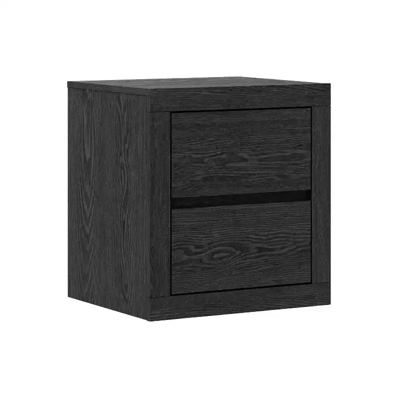 Galano Comodino Moderno Alto a 2 Cassetti 48 L 41,4 P 51,6 A