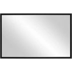 Specchio da parete rettangolare nero opaco, 24" x 38", singolo
