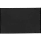 Specchio da parete rettangolare nero opaco, 24" x 38", singolo