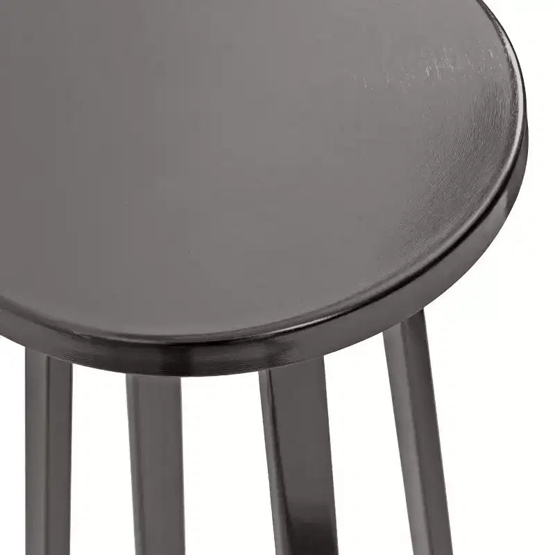 Tavolino Piedistallo in Metallo e Marmo – Oro / Grigio-Argento / Peltro / Argento / Bianco-Oro / Bianco-Peltro